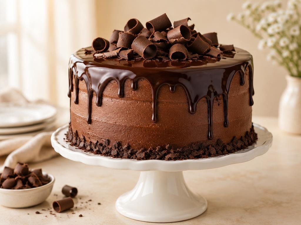 Chocolate Truffle Cake