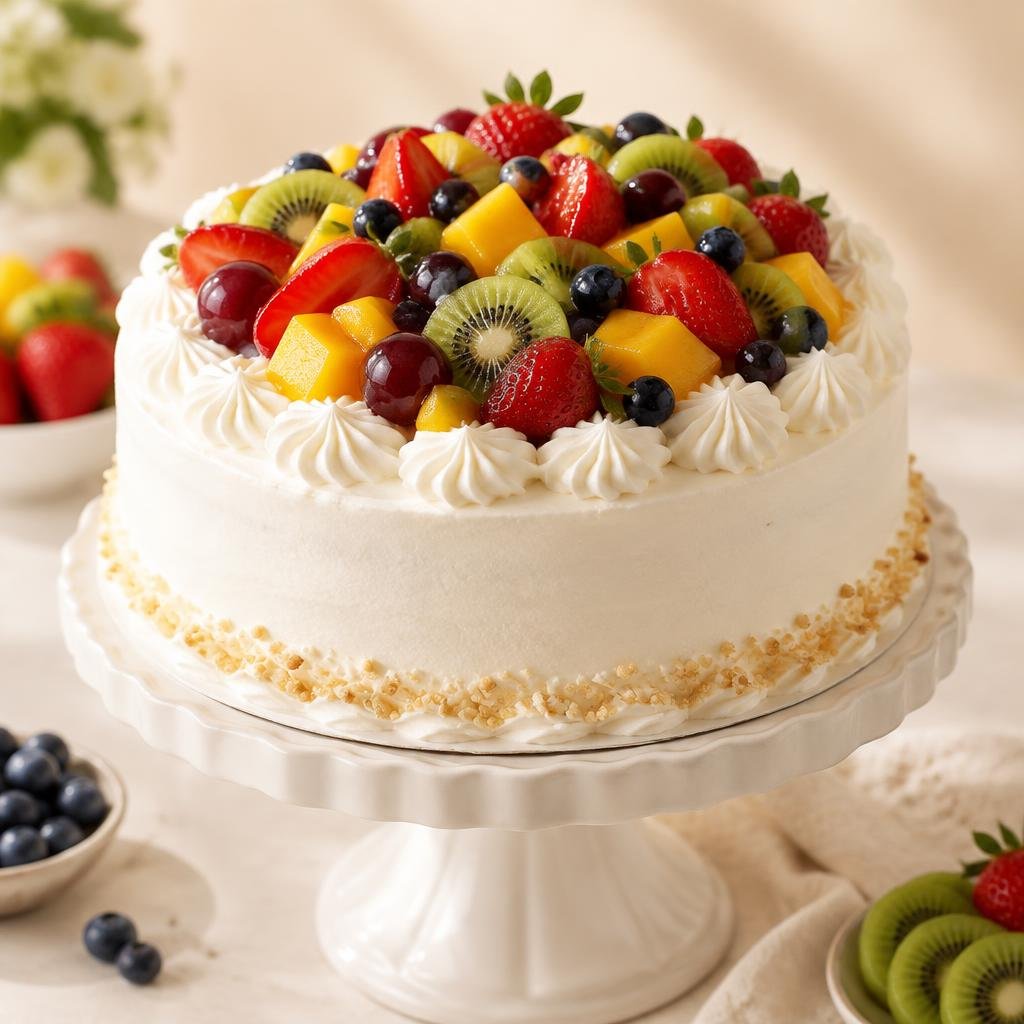 Fresh Fruit Cake
