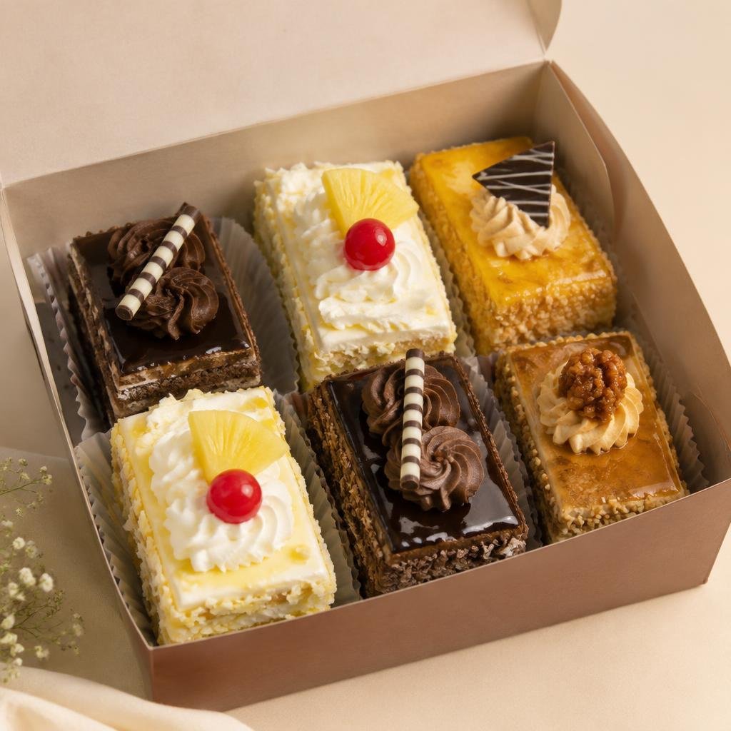 Assorted Pastries (Box of 6)