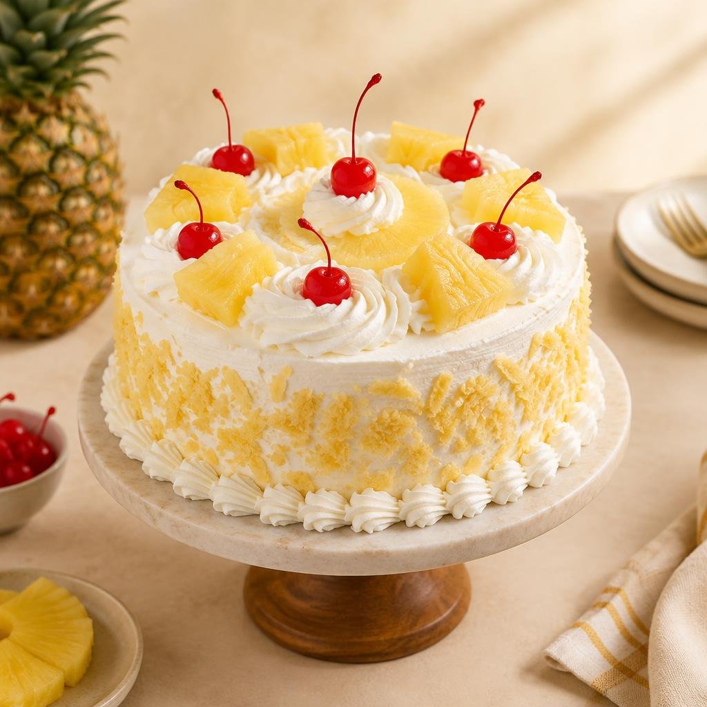 Pineapple Egg Cake